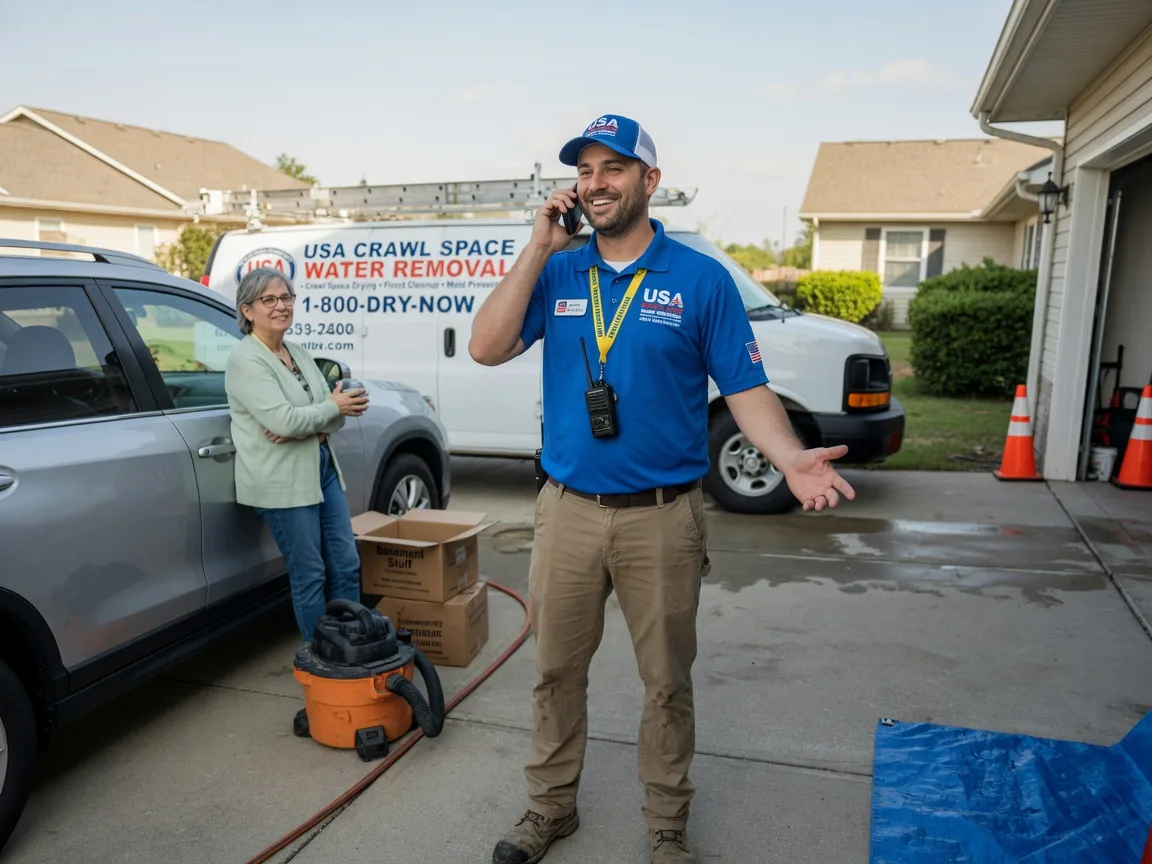 Crawl Space Water Removal Stem, NC FAQs